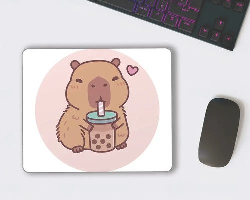 D_712586-MLM93176627420_092025-O.jpg Mouse Pad Capybara Cute