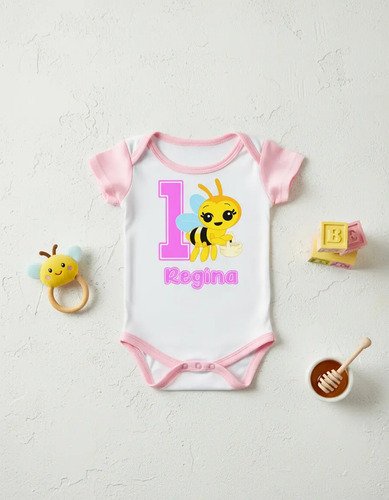 D_715645-MLM93289667581_092025-O.jpg Pañalero De Abejita Chiquitita Para Bebé De 3 A 12 Meses