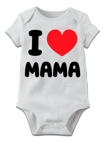 D_718164-MLM84048525161_042025-O.jpg Mameluco Bebé Yo Amo A Mamá Personalizado