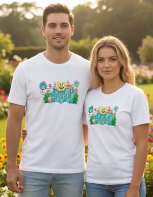 Dúo De Playeras Bob Esponja Cumpleañero