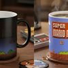 Taza Mágica Super Mario Bros Cambia De Color 11 Oz Cerámica