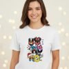 Playera Minnie Mouse Navidad Ho Ho Ho