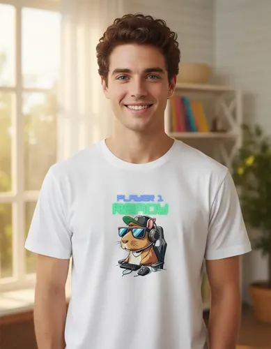 Playera Infantil Capibara Gamer