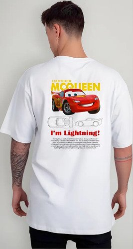D_730003-MLM87070873812_072025-O.jpg Playera Pareja Duo Cars Rayo Mcqueen Y Sally