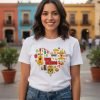 D_732716-MLM93289524593_092025-O.jpg Playera Viva México Corazón Unisex Fiestas Patrias