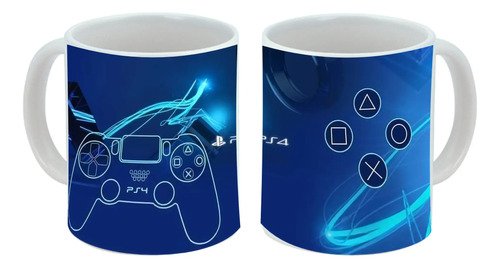 D_732821-MLM93752087920_102025-O.jpg Taza Con Diseño De Control De Videojuegos 325 Ml
