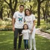 Kit Familiar 3 Playeras Personalizadas Unicornio