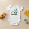 Pañalero Dinosaurio Excavadora Bebé Niño Diseño Constructor