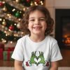 Playera Infantil Grinch Corazon Navidad