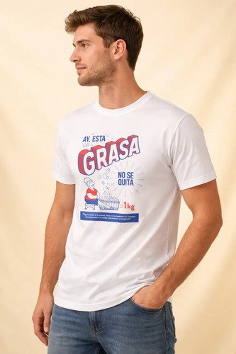 D_739197-MLA109952352085_042026-O.jpg Playera Los Simpson Frase Ay Está Grasa