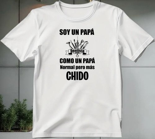 D_739203-MLM85267517313_052025-O.jpg Playera Soy Un Papá Varias Profesiones