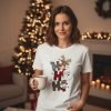 D_740292-MLM94130337540_102025-O.jpg Playera Navidad Ho Ho Ho