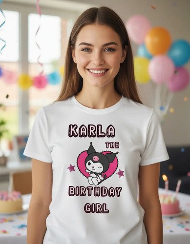 D_741148-MLM94886276565_102025-O.jpg Playera Cumpleaños De Kuromi