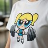 Playera Burbuja Gym Mode Chicas Superpoderosas