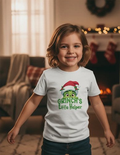 Playera Infantil Grinch Little Helper