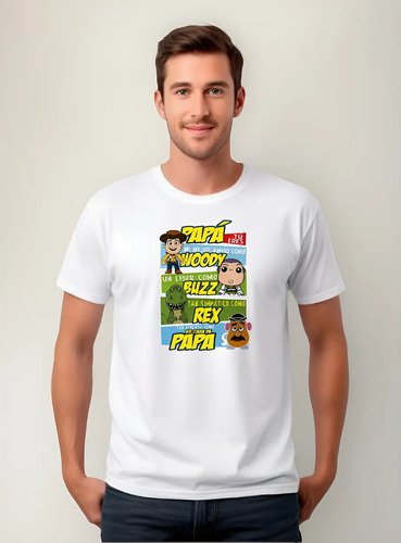 Playera Toy Story De Papá Dia Del Padre