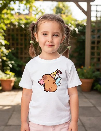 D_747252-MLM95021432185_102025-O.jpg Playera Inafantil Capibara De Hada