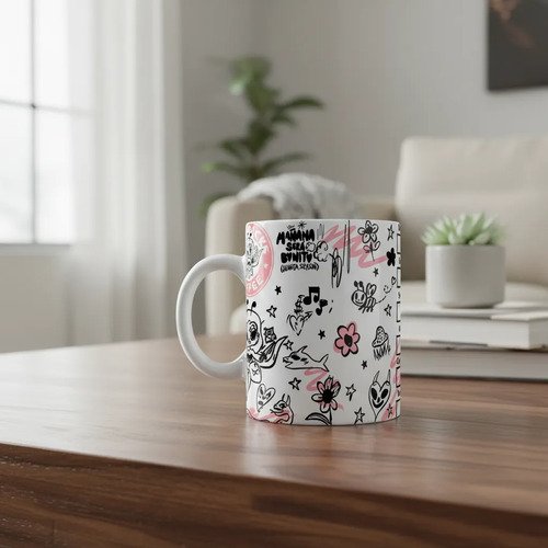 Taza Karol G Bichota Varios Diseños 325 Ml