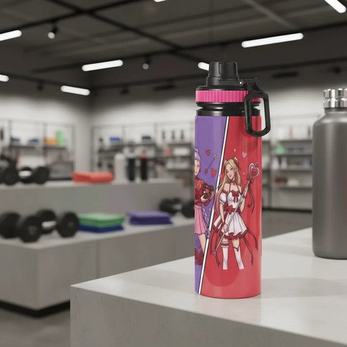 D_755487-MLA107429364027_022026-O.jpg Botella De Agua 750ml Aluminio - K-pop Demon Hunters