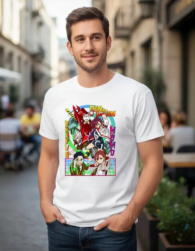 Playera Dan Da Dan Okarun Momo Anime Unisex