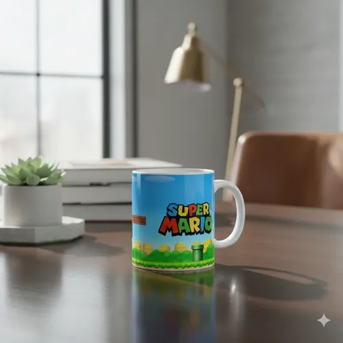 Taza De Super Mario Bros 325 Ml
