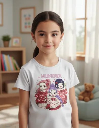 D_762206-MLM103277704102_012026-O.webp Playera Infantil De Huntrix