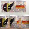 Taza Deadpool 3 Wolverine Ceramica 355 Ml
