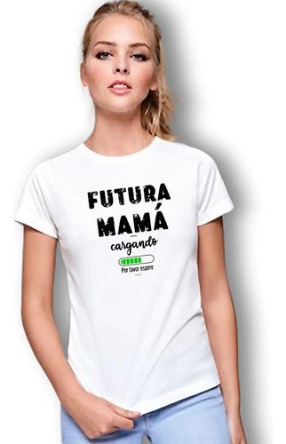 Kit 2 Playeras Unisex + 1 Pañalero Anunciar Embarazo