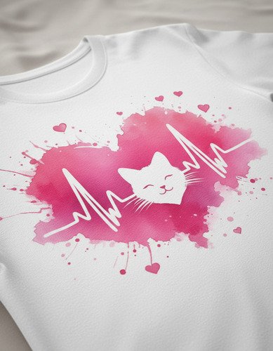 D_767341-MLM95957138675_102025-O.jpg Playera De Corazon Latidos Gatito