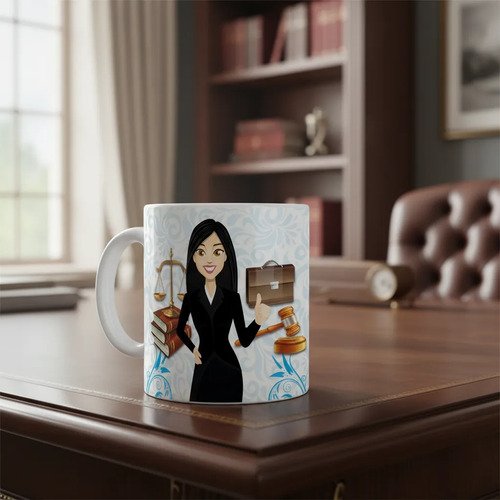 D_767764-MLA108262449077_032026-O.jpg Taza Personalizada Abogado O Abogada 325 Ml 11 Oz