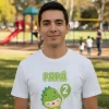 Kit Familiar 3 Playeras Personalizadas Cumpleaños Dinosaurio