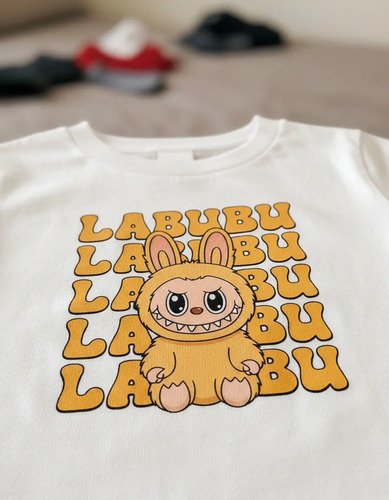 D_769392-MLM93590868529_092025-O.jpg Playera De Labubu Infantil Varios Diseños