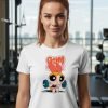 Playeras Chicas Superpoderosas Gym Mode