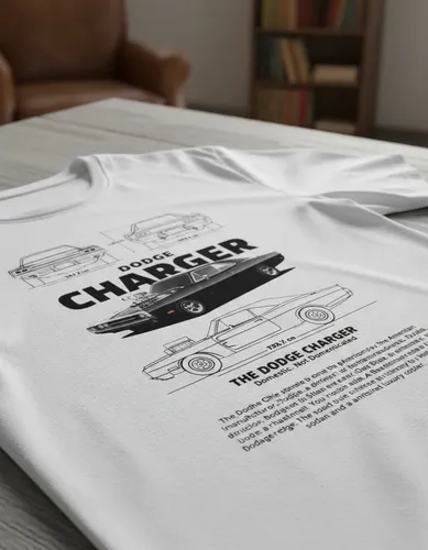 Playera Rapido Y Furioso Dodge Charger Unisex