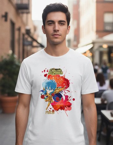 D_775473-MLM94710357628_102025-O.jpg Playeras De Los Caballeros Del Zodiaco Unisex