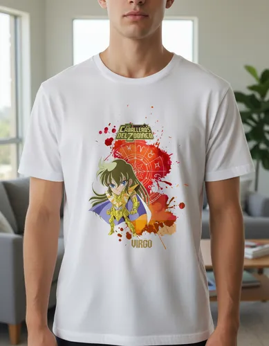 D_778533-MLM95218058407_102025-O.webp Playeras De Los Caballeros Del Zodiaco Unisex