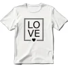 Playera Blanca Love