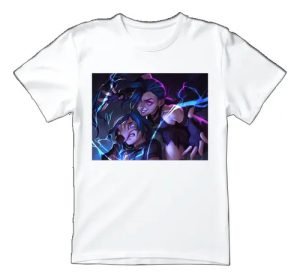 D_780600-MLM81140866375_122024-O.jpg Playera Powder Y Jinx Arcane Unisex