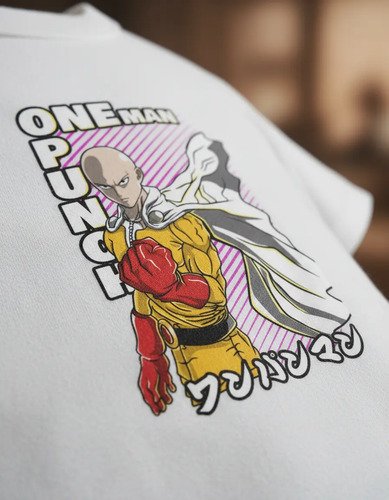 Playera Saitama One-punch Man Anime Unisex