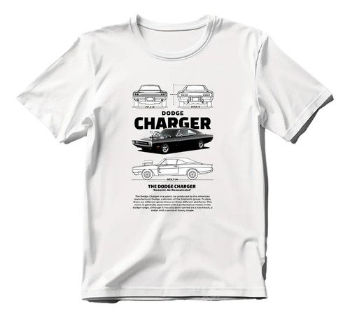 Playera Rapido Y Furioso Dodge Charger Infantil