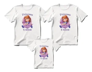 D_787099-MLM107133157706_022026-O.webp Kit 3 Playeras Personalizadas Princesa Sofia Cumpleaños