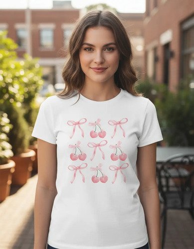 Playera Coquette Cherry