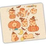 Mouse Pad Capibara Cute