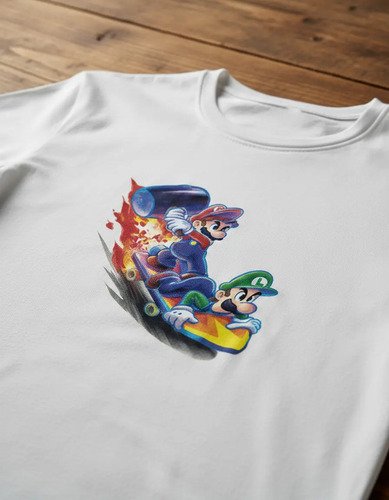 Playera Super Mario Bros