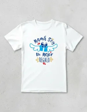 D_800447-MLM94899387009_102025-O.webp Playera Dia De Las Madres Soy Tu Mejor Regalo