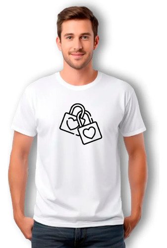 Playera Unisex Con Diseño De Candados