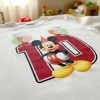 Playera Mickey Mouse Numeros Del 1 Al 10 Cumpleaños Infantil