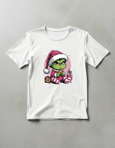 Playera Infantil Grinch Bebe Navidad