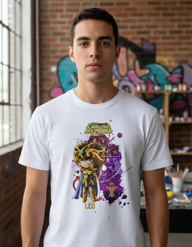 D_802418-MLM94589862226_102025-O.jpg Playeras De Los Caballeros Del Zodiaco Unisex