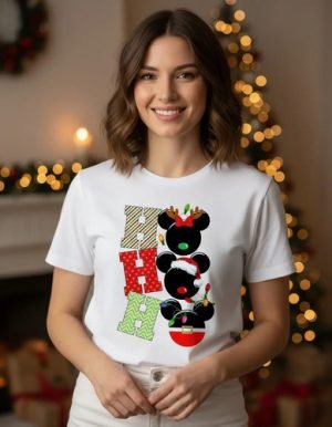 D_802646-MLM94606582441_102025-O.jpg Playera Mickey Mouse Navidad Ho Ho Ho
